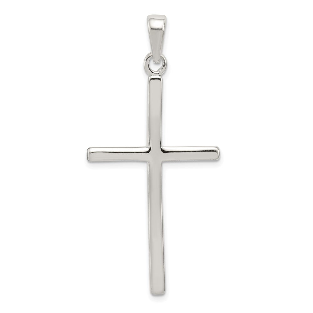 Extel Large Sterling Silver Latin Cross Pendant Charm