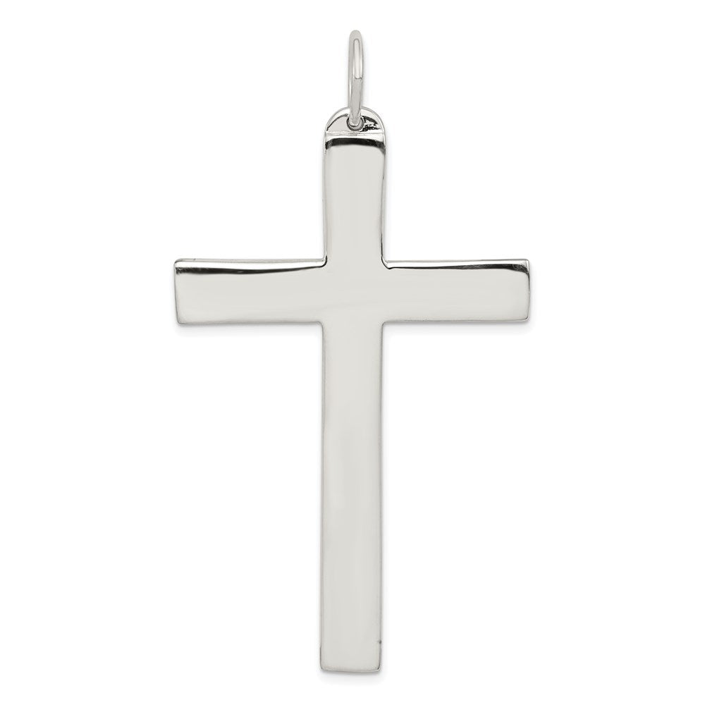 Extel Extra Large Sterling Silver Latin Cross Charm Pendant