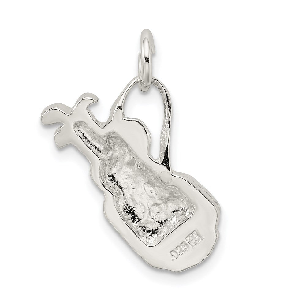 Extel Medium Sterling Silver Golf Bag Charm