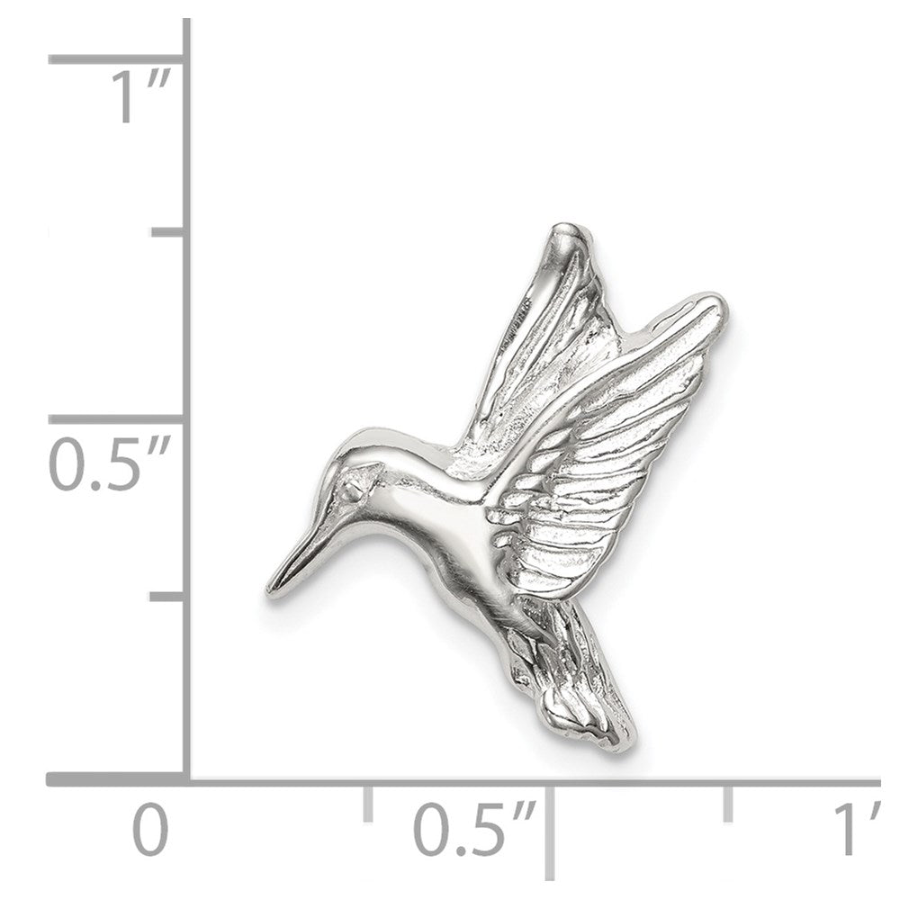 Extel Medium Sterling Silver Hummingbird Charm