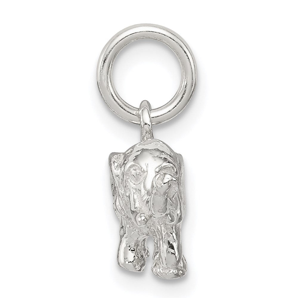 Extel Small Sterling Silver Elephant Charm