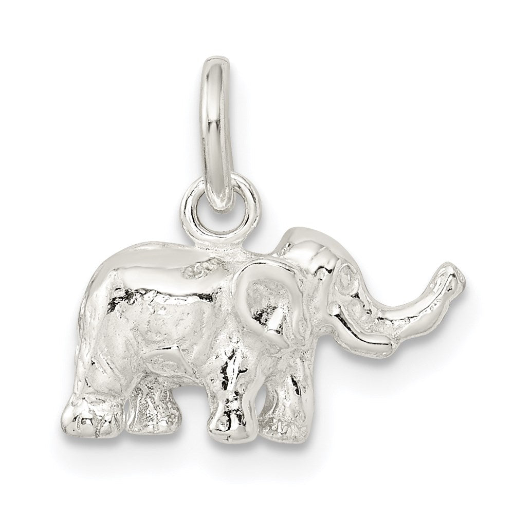 Extel Small Sterling Silver Elephant Charm