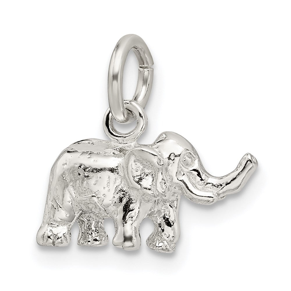 Extel Small Sterling Silver Elephant Charm