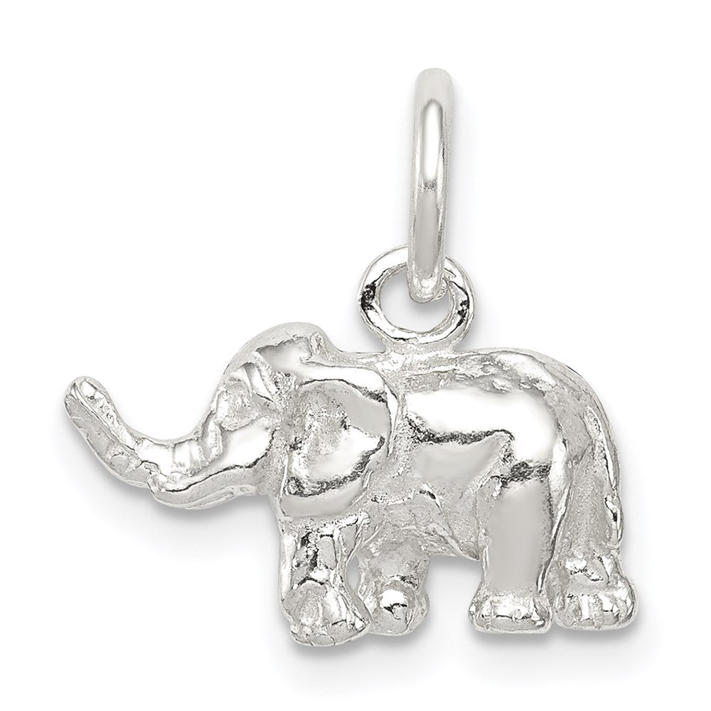 Extel Small Sterling Silver Elephant Charm