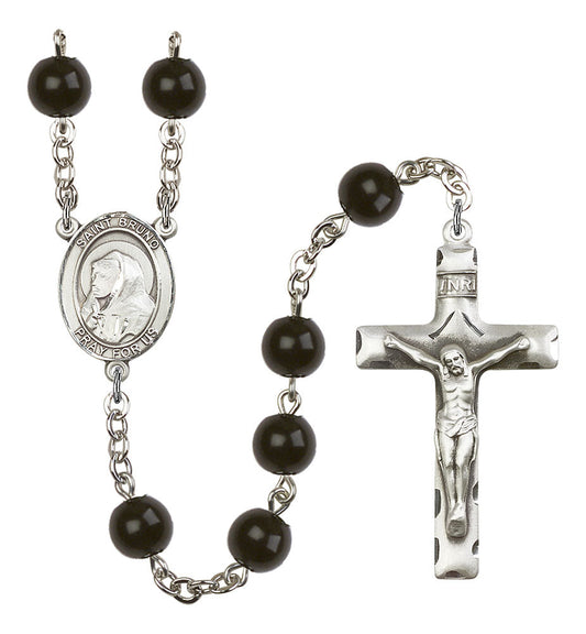 Extel Saint Bruno Catholic Rosary Beads for Men, Made in USA