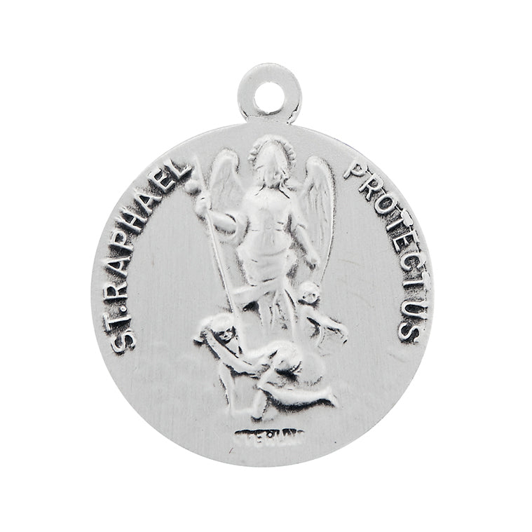 St. Christopher Sterling Silver Medal Necklace