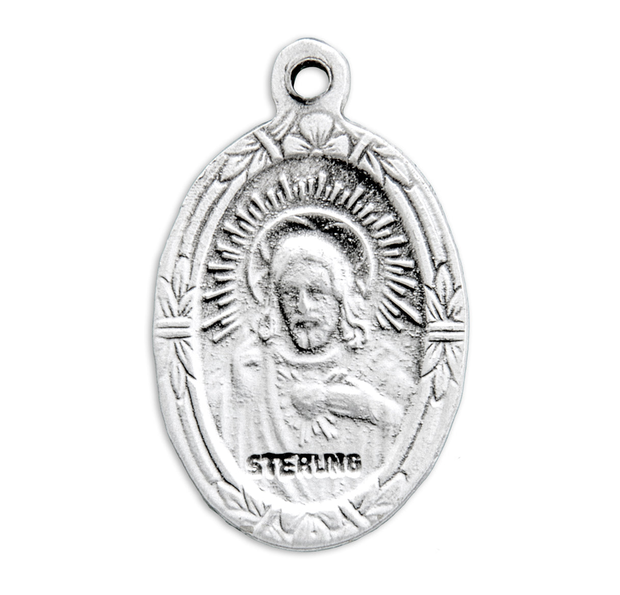 St. Jude Sterling Silver Medal Necklace