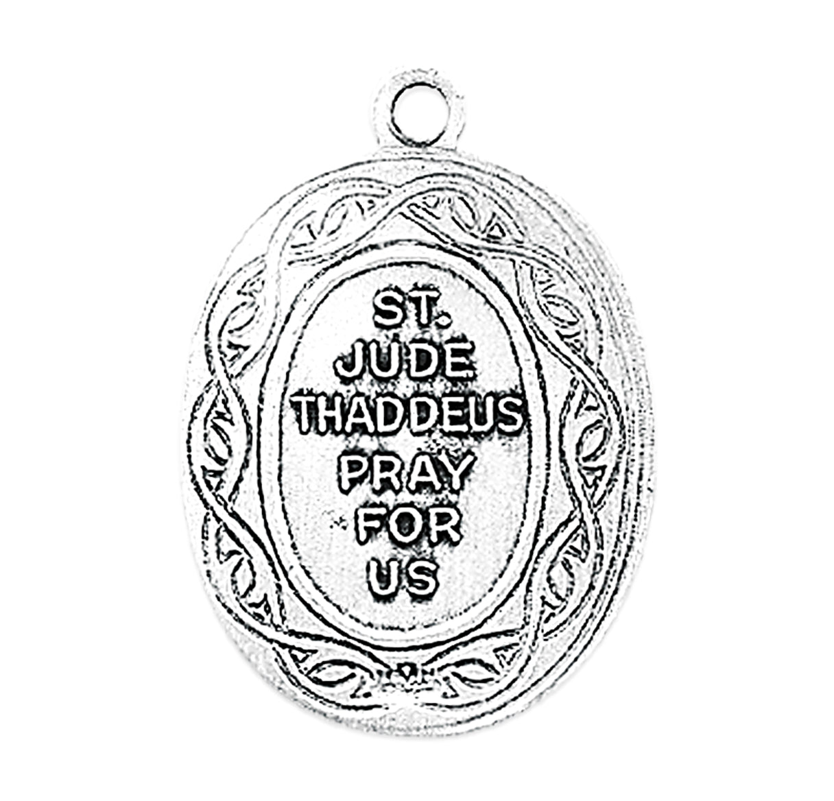 St. Jude Sterling Silver Medal Necklace