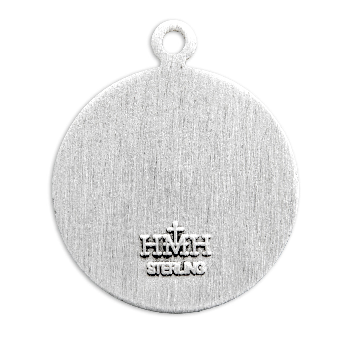 St. Michael Sterling Silver Medal Necklace