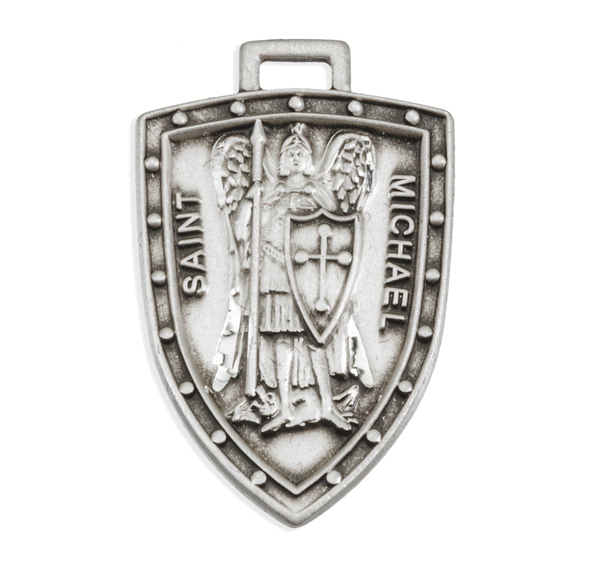 St. Michael Sterling Silver Medal Necklace