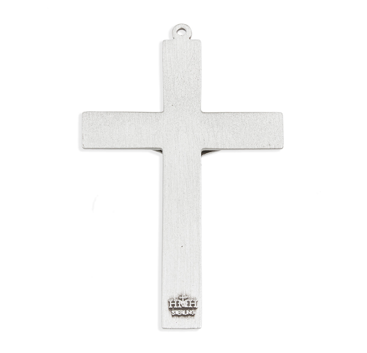 Sterling Silver Detailed Crucifix with 24 Inch Chain