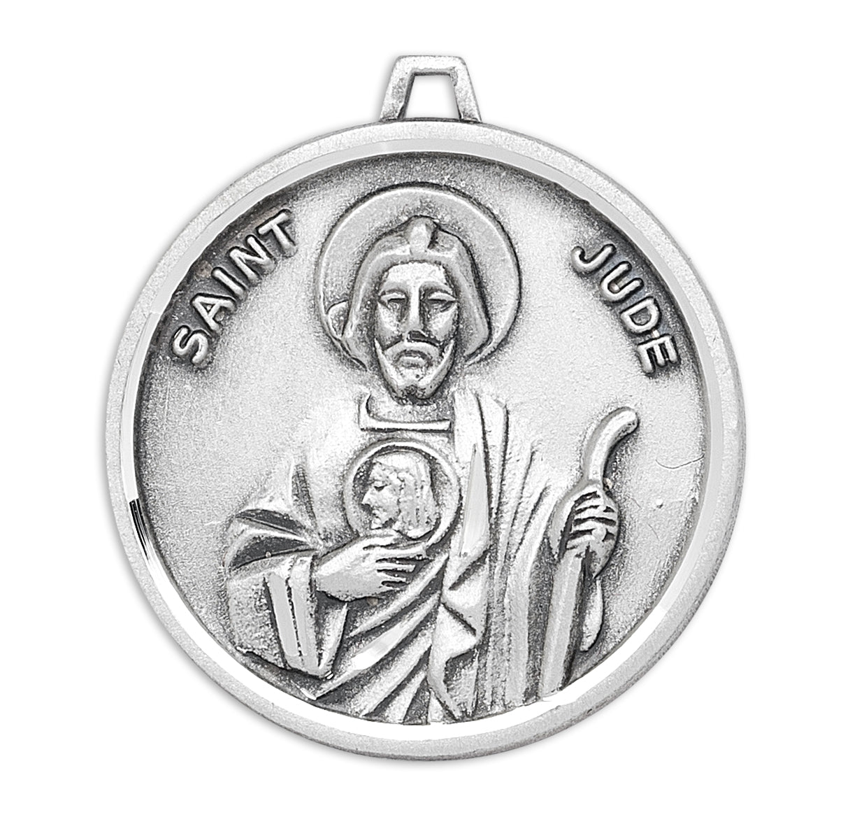 St. Jude Sterling Silver Medal Necklace