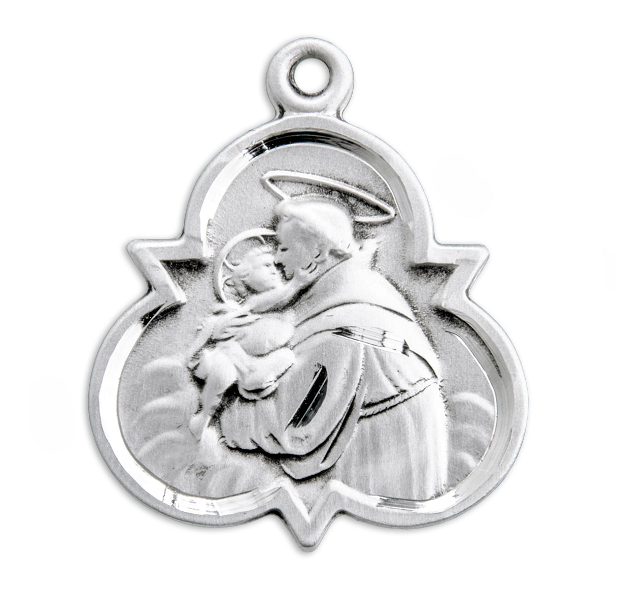 St. Anthony Sterling Silver Medal Necklace