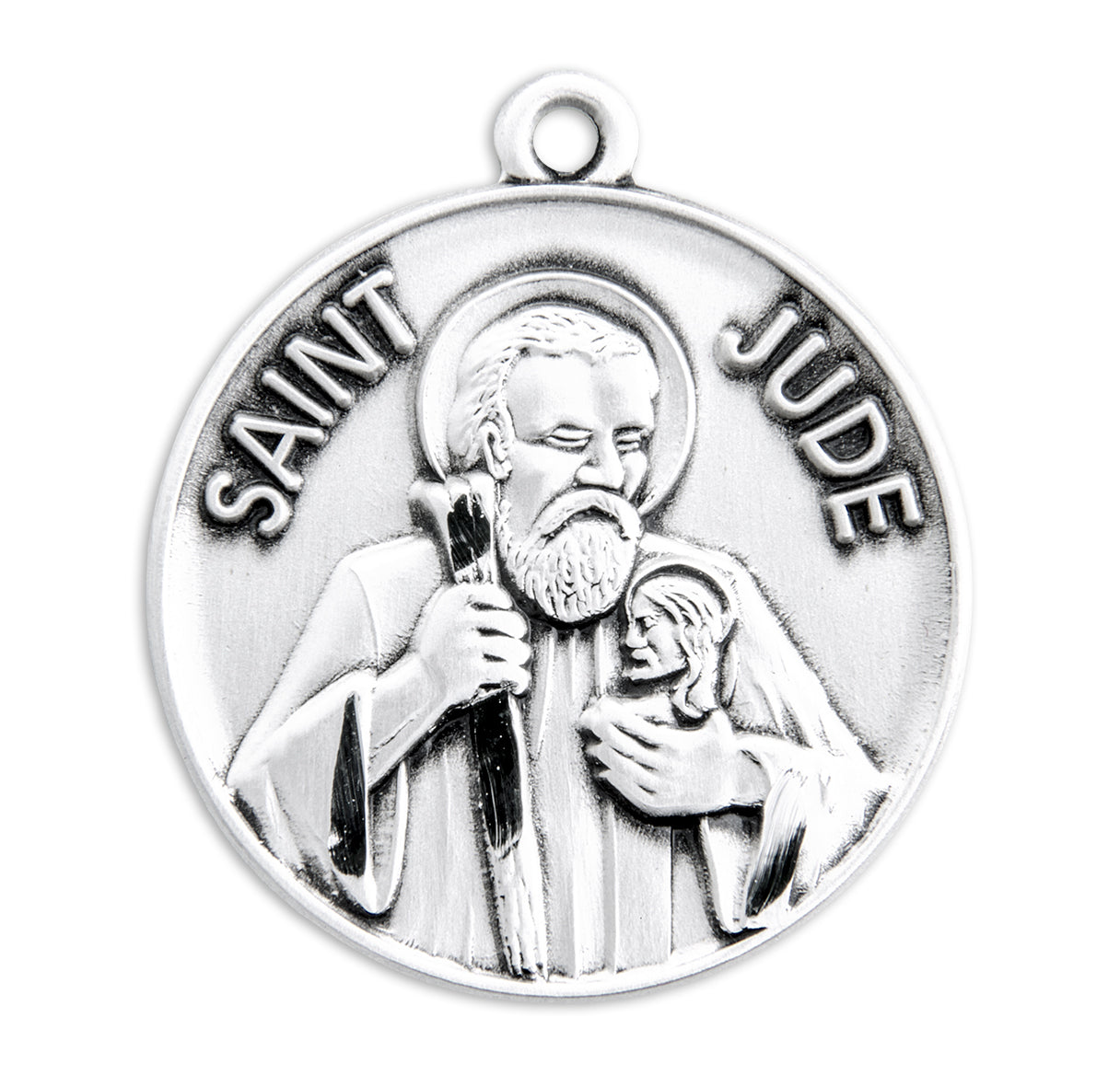 St. Jude Sterling Silver Medal Necklace