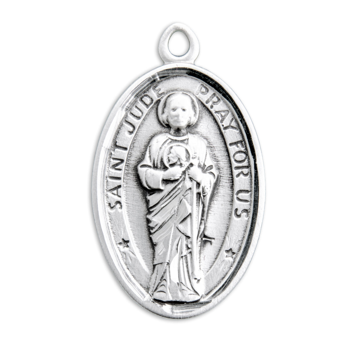 St. Jude Sterling Silver Medal Necklace