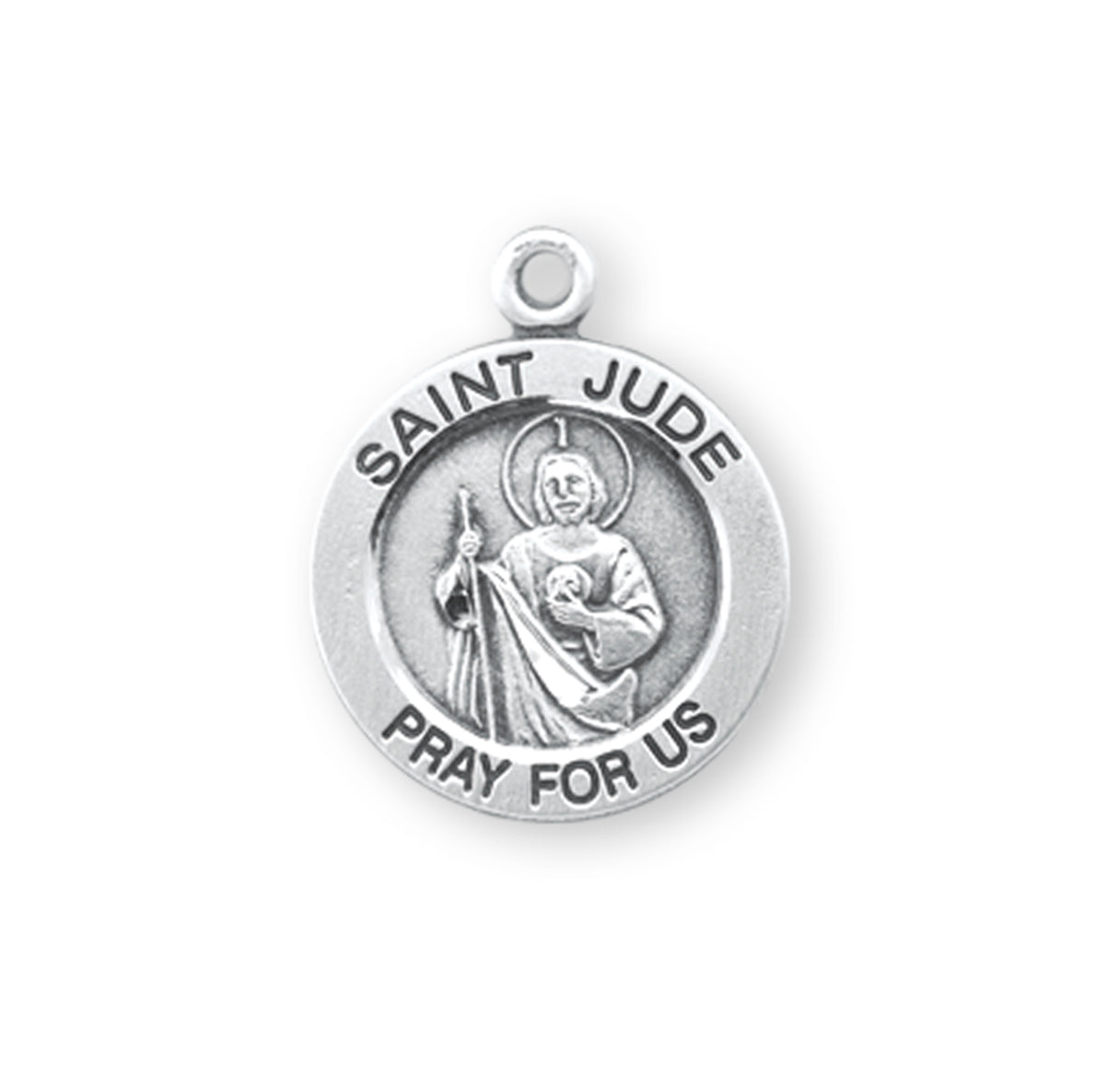 St. Jude Sterling Silver Medal Necklace