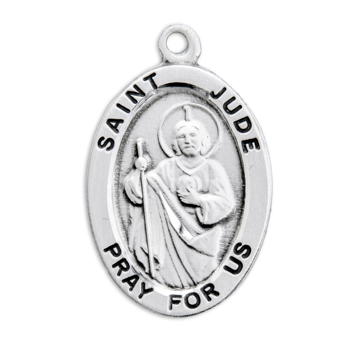 St. Jude Sterling Silver Medal Necklace