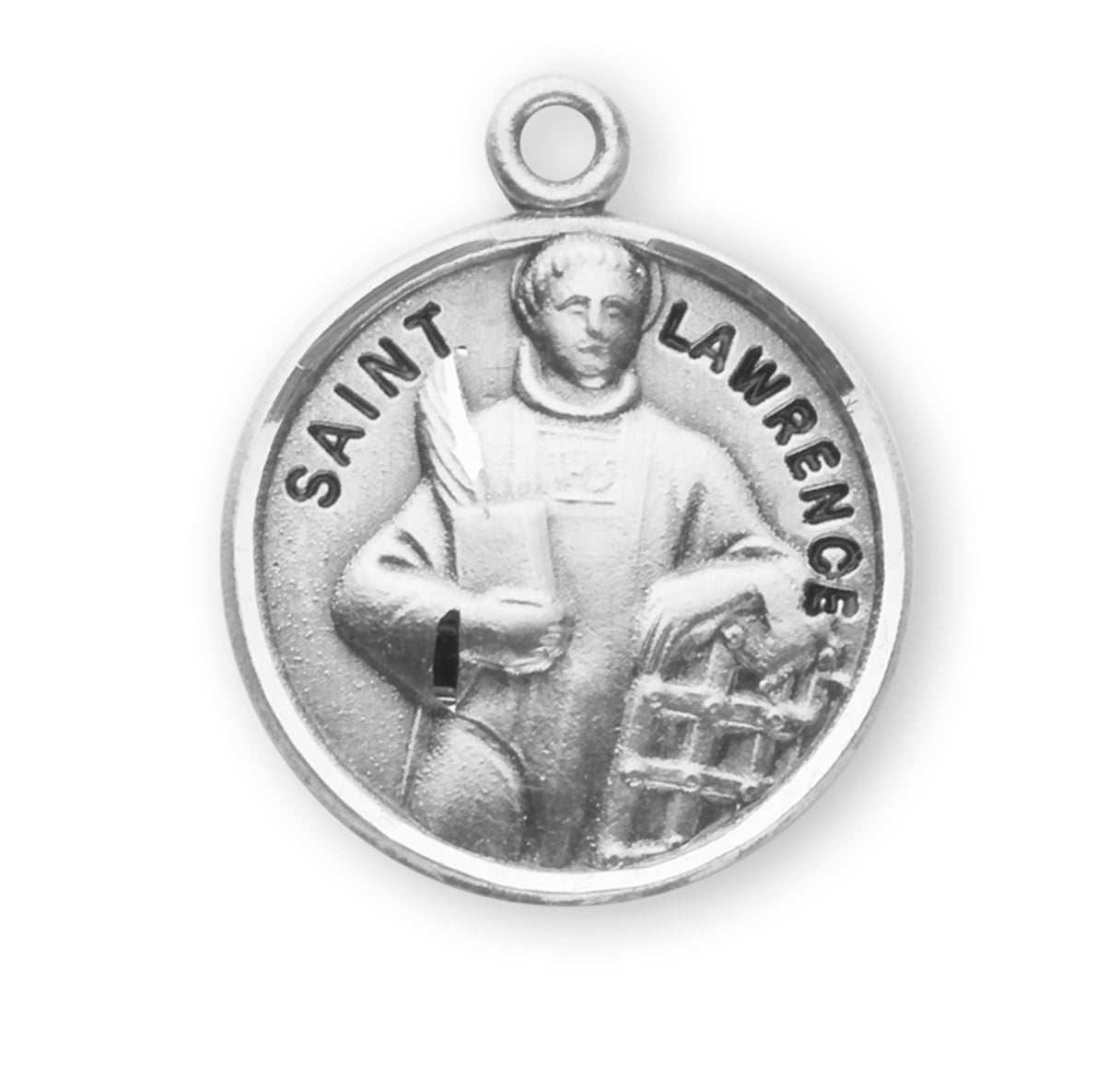 St. Lawrence Sterling Silver Medal Necklace