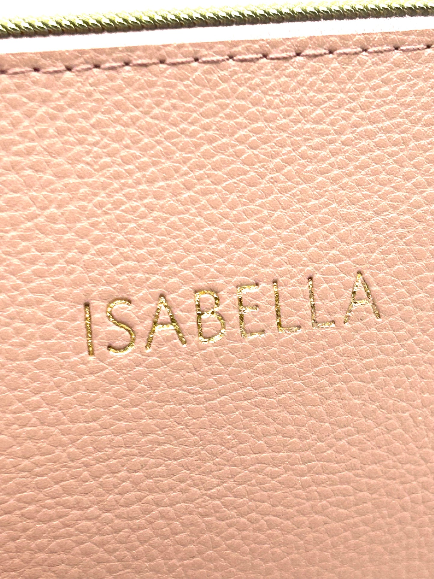 Chosen Personalized Name Isabella Wristlet Purse for Women