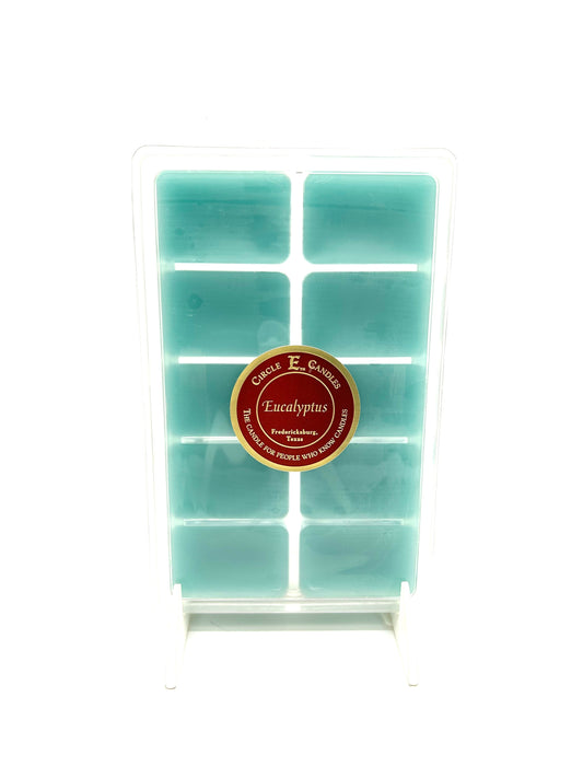 Circle E Candles Wax Melt Tart, Eucalyptus Scent, Pack of 10 Tarts