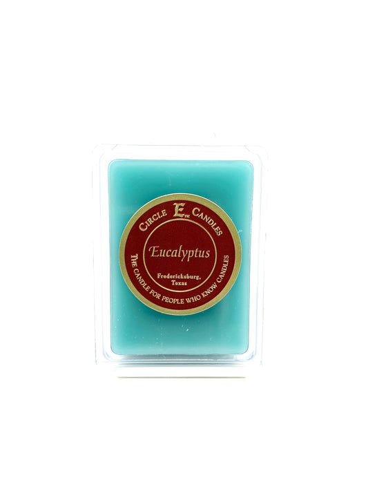 Circle E Candles Wax Melt Tart, Eucalyptus Scent, Pack of 6 Tarts, Extra Small Size 3oz