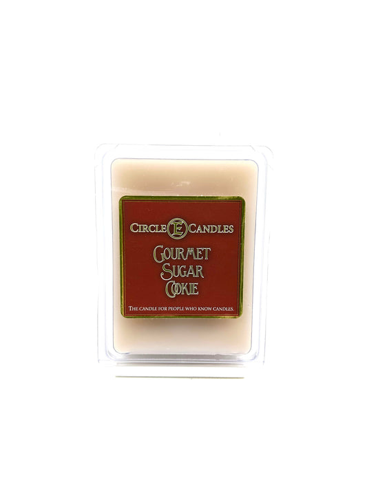 Circle E Candles Wax Melt Tart, Gourmet Sugar Cookies Scent, Pack of 6 Tarts, Extra Small Size 3oz