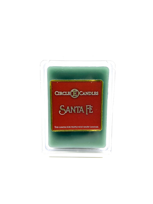 Circle E Candles Wax Melt Tart, Santa Fe Scent, Pack of 6 Tarts, Extra Small Size 3oz