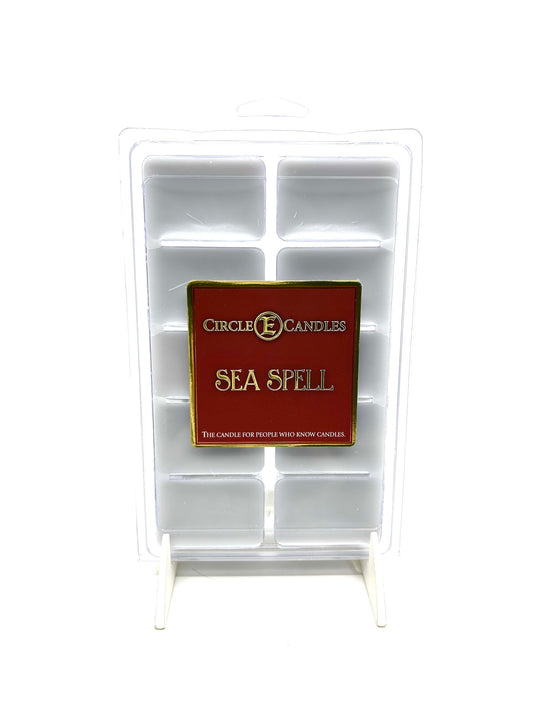 Circle E Candles Wax Melt Tart, Sea Spell Scent, Pack of 10 Tarts