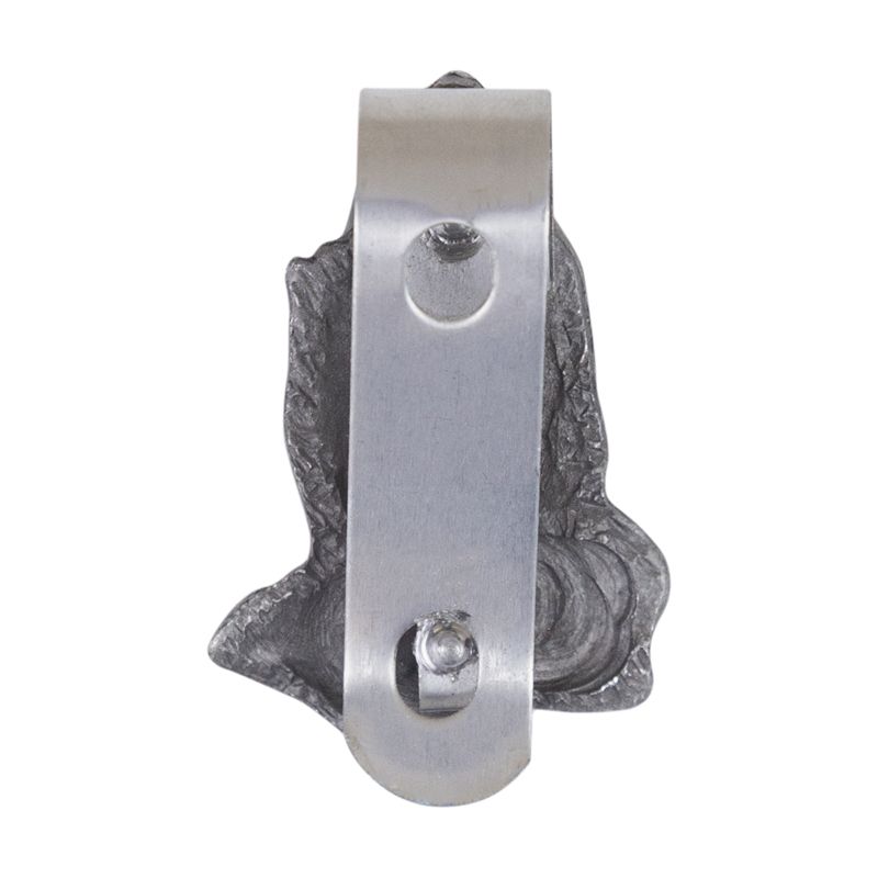 Extel Pewter Serenity Praying Hands Auto Sun Visor Clip for Men Women Car Truck